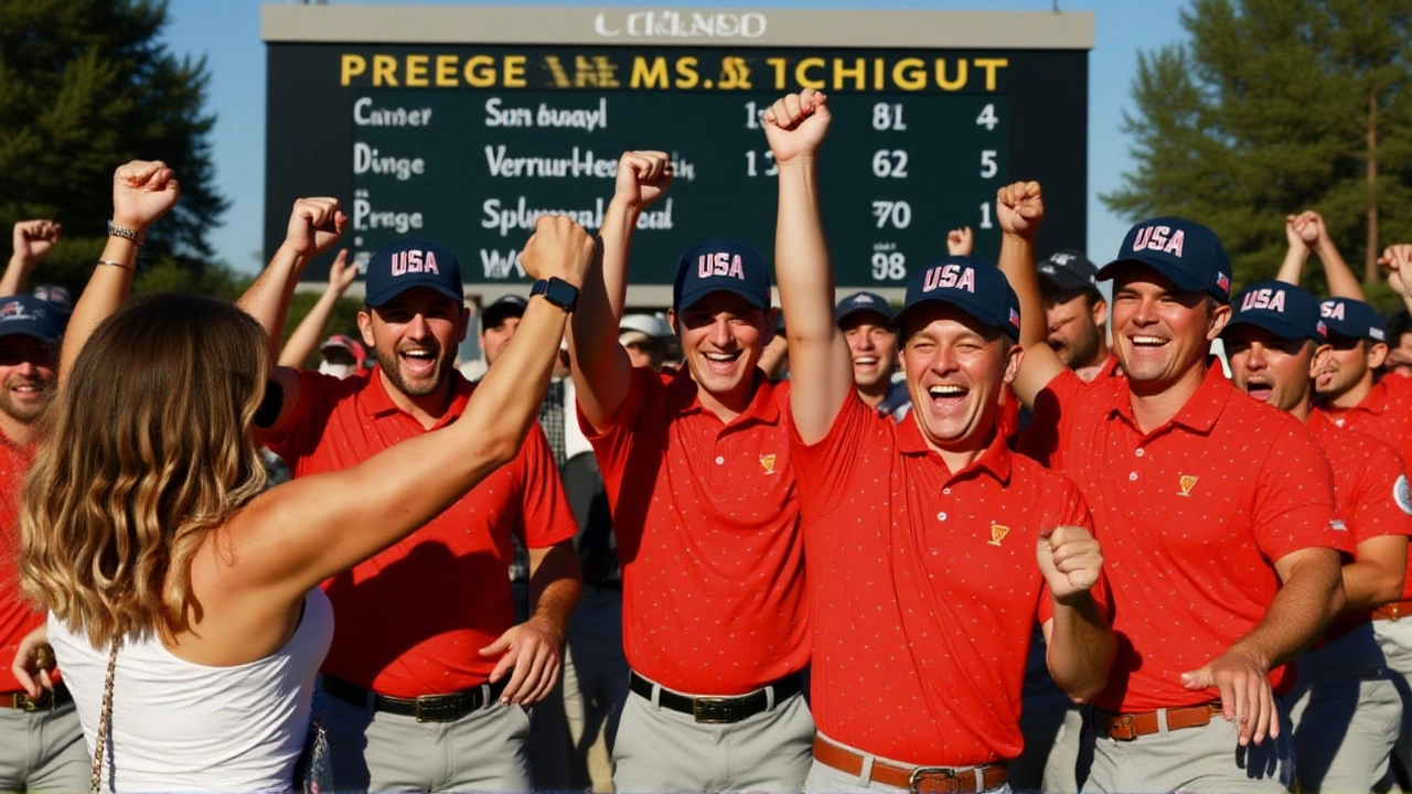 On‑Course Action: Europe Dominates Day 1